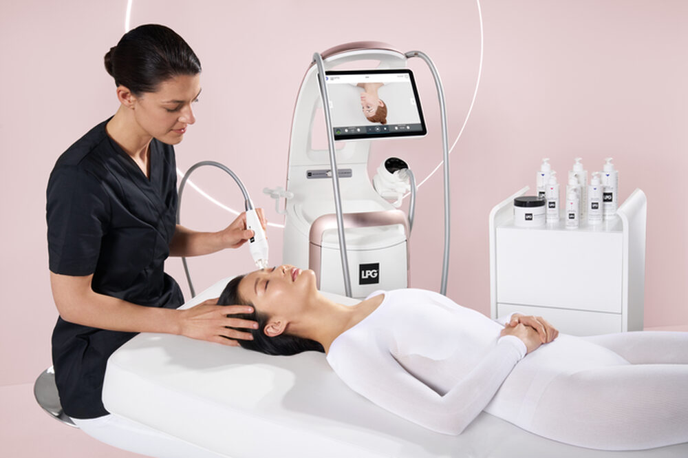 soins du visage en instittut LPG