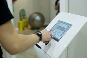 séance d'électrostimulation